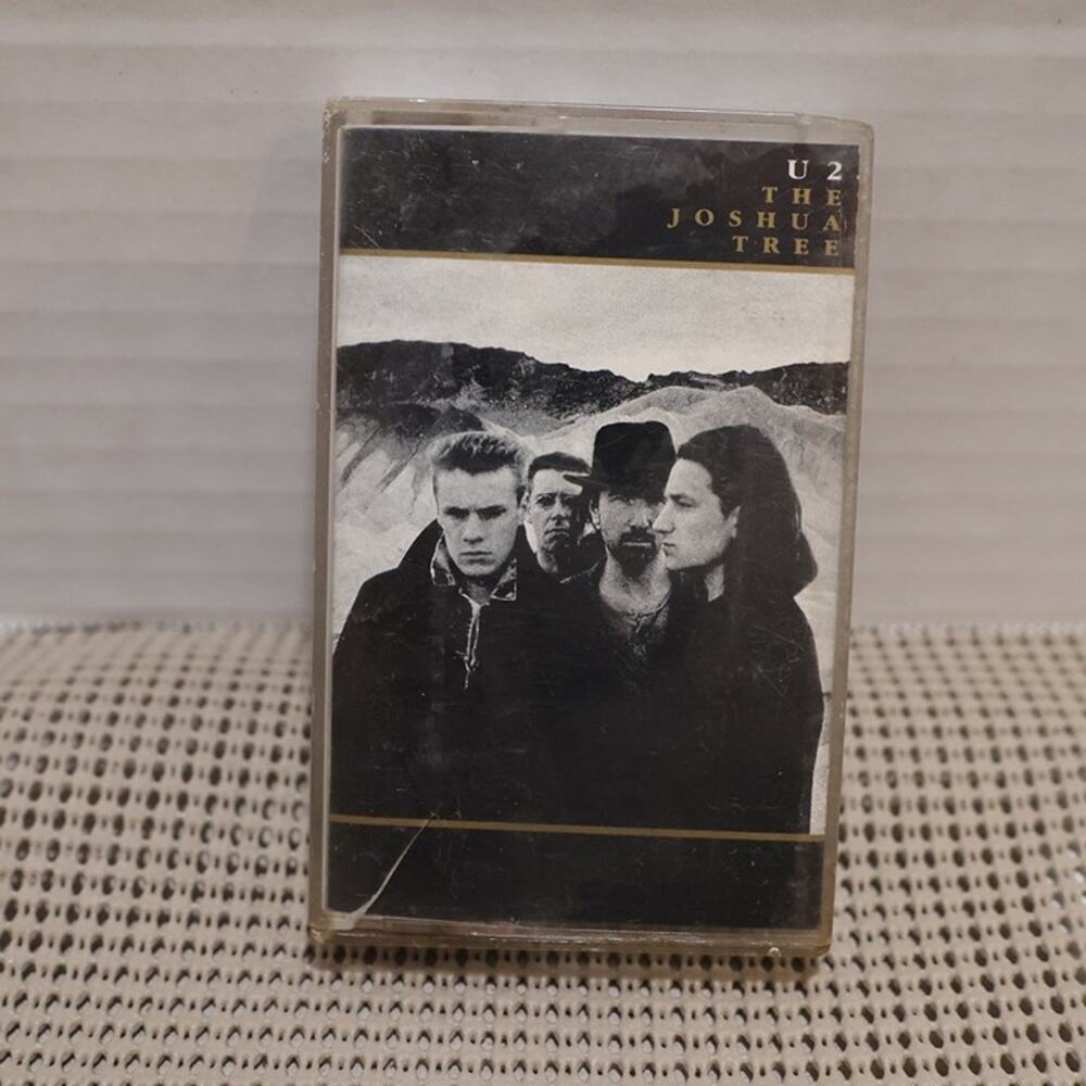 U2 The Joshua Tree Cassette 1987 Island Records Classic Rock Pop Music